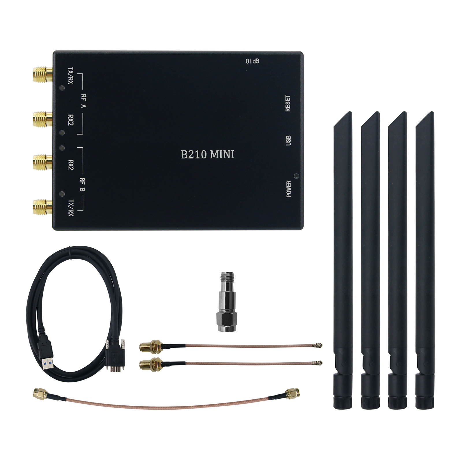 Sdr Software Defined Radio Hackrf - B210ミニAD9361ソフトウェア無線メインボード、CNCエンクロージャ付き、HackRF PlutoSDRの代替品