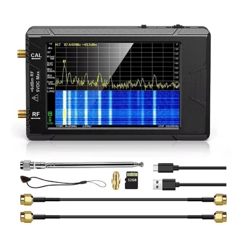 ZS-406/ZS-407 4インチ画面ハンドヘルドスペクト - Signal Generator Spectrum Analyzer のレビューと価格