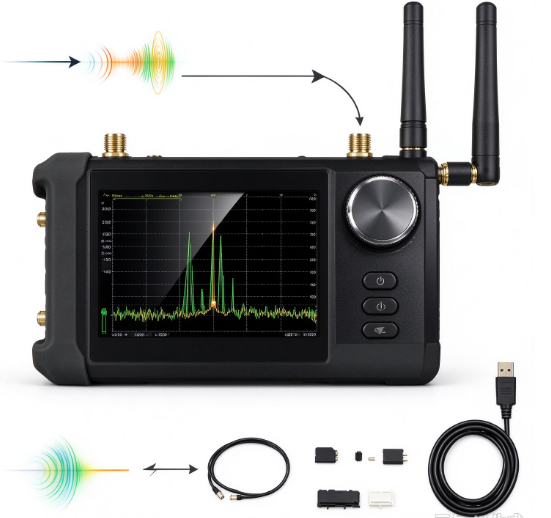 SA5 ポータブル多機能スペクトラムアナライザー、携帯型RF - Signal Generator Spectrum Analyzer のレビューと価格