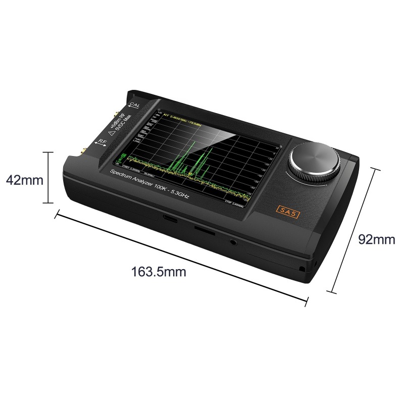 SA5 ポータブル多機能スペクトラムアナライザー、携帯型RF - Signal Generator Spectrum Analyzer のレビューと価格