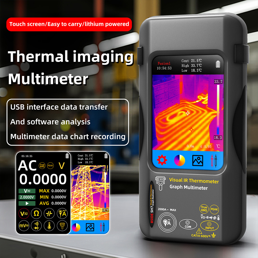 熱画像カメラマルチメーター 320×320 解像度 3.98 - Thermal Imaging Camera Pcb Repair のレビューと価格